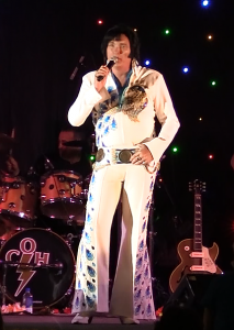 elvis impersonator at fireside theater